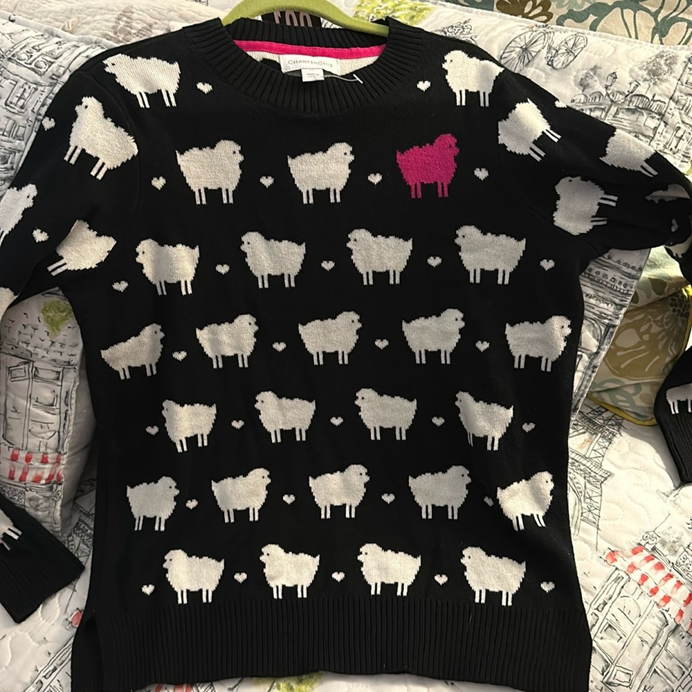 Princess Diana lamb sweater NWOT retails for 49
